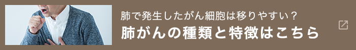 肺がんの種類と特徴はこちら